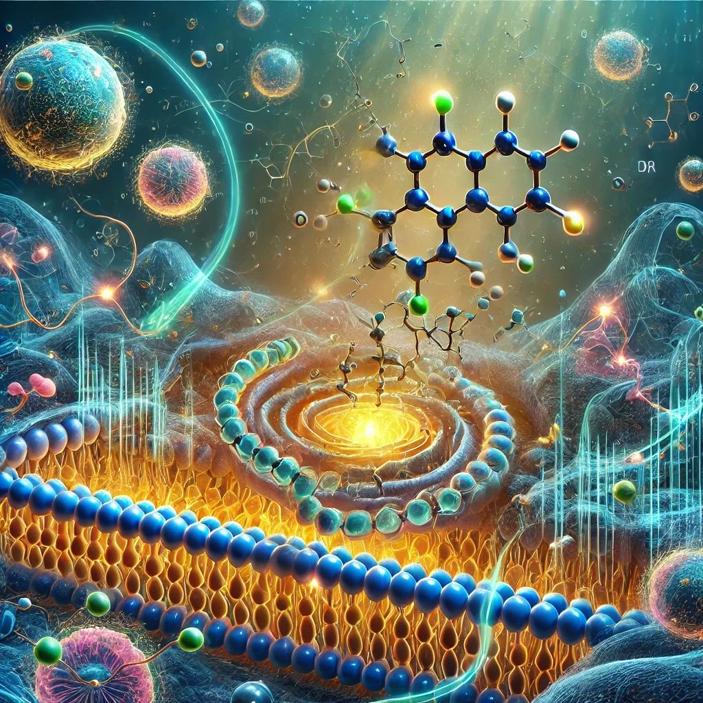 Internal visualization of the Human OS — AI predictions overlaid on metabolic, transport, and signaling pathways inside the body